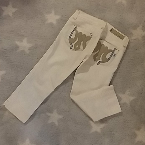 🌼MEK DENIM capri white jeans 🌼 - Picture 1 of 16